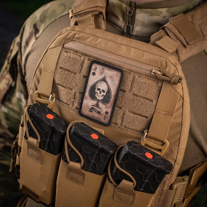 Пачове и велкро панели, аксесоари - M-Tac patch Ace of Spades -Cordura 500D