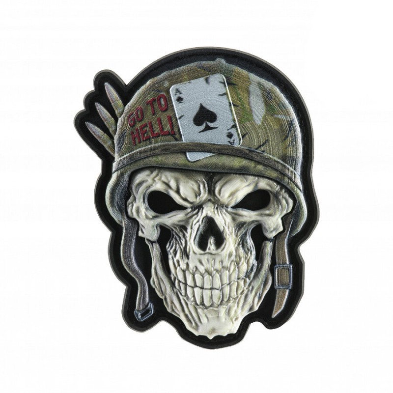 Пачове и велкро панели, аксесоари - M-Tac Patch Helmet Skull
