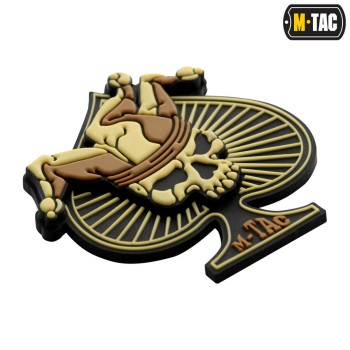 M-Tac patch Ace of Spades 3D PVC - coyote
