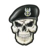 Пачове и велкро панели, аксесоари - M-Tac patch skull in beret