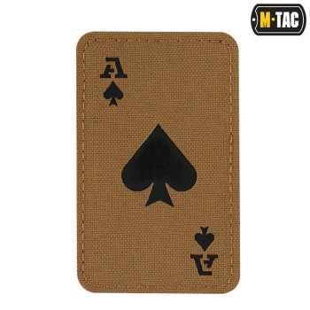 M-Tac patch Ace of Spades Laser Cut - COYOT