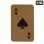 M-Tac patch Ace of Spades Laser Cut - COYOT