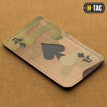 M-Tac patch Ace of Spades Laser Cut -CAMO