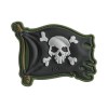Пачове и велкро панели, аксесоари - M-Tac patch Jolly Roger PVC Green FLag