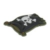 Пачове и велкро панели, аксесоари - M-Tac patch Jolly Roger PVC Green FLag
