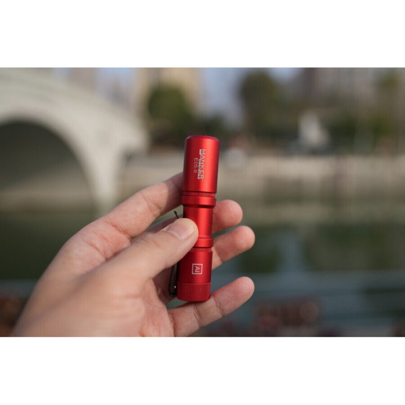 MANKER - Фенер Manker E05 II 1300lm. Червен