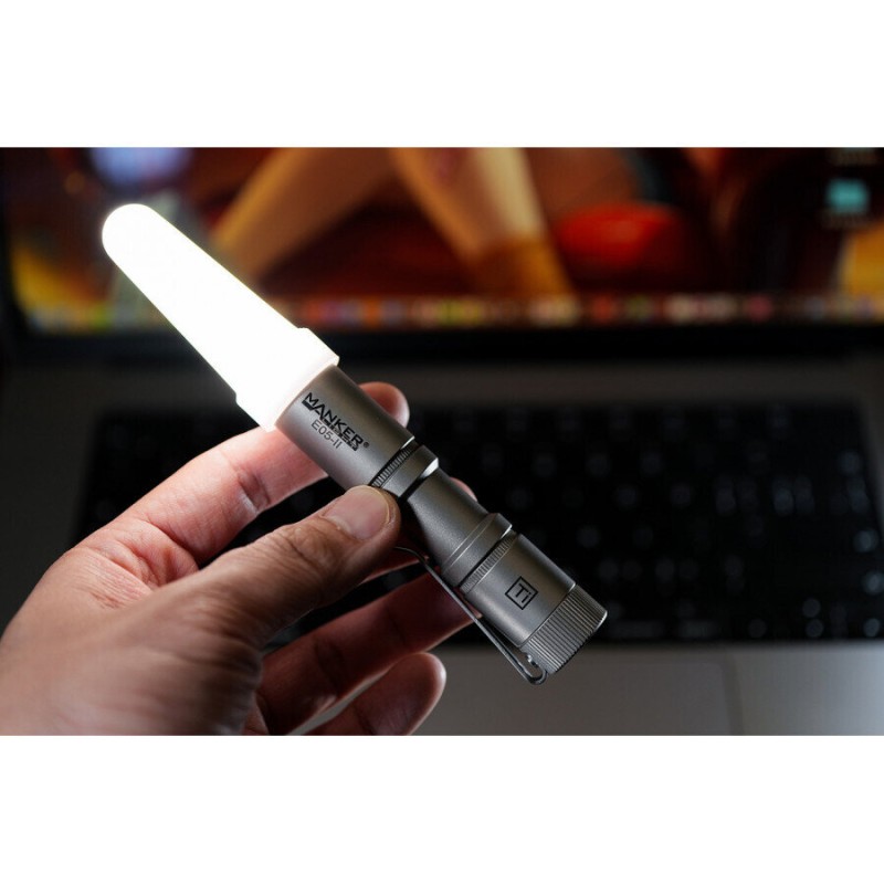 MANKER - Фенер Manker E05 II 1300lm. Beadblasted Ti