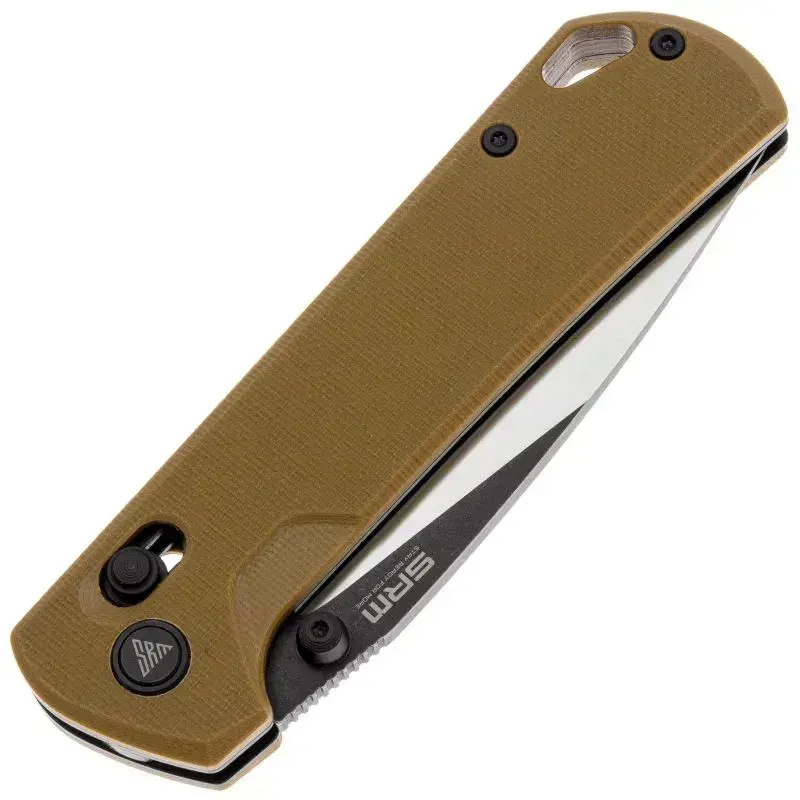 SRM - Сгъваем нож SRM 168L-GW - дръжка от G10 и D2 стомана