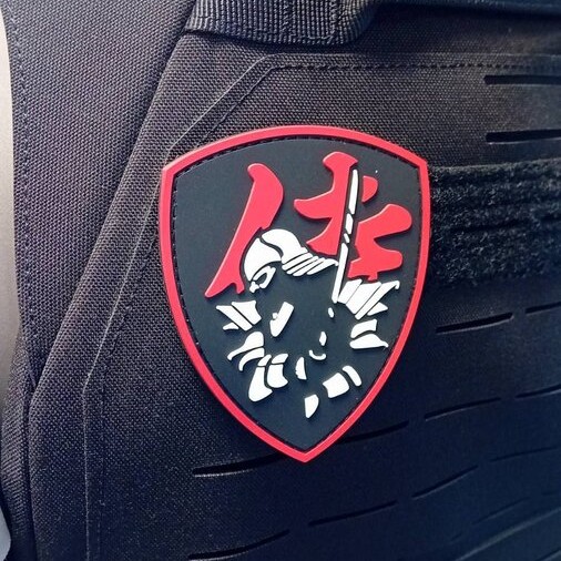 Пачове и велкро панели, аксесоари - Пач 3D Гумен Samurai Shield