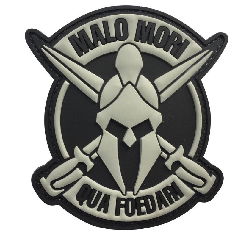 Пачове и велкро панели, аксесоари - Гумирана нашивка Malo Mori Qua Foedari