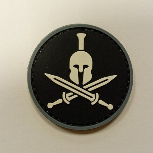 Пачове и велкро панели, аксесоари - Гумиран пач Spartan Swords