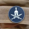 Пачове и велкро панели, аксесоари - Гумиран пач Spartan Swords