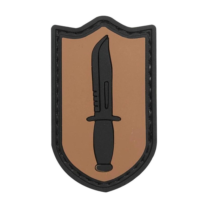 Пачове и велкро панели, аксесоари - Гумена нашивка Tactical Knife