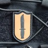 Пачове и велкро панели, аксесоари - Гумена нашивка Tactical Knife