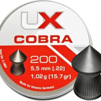 Сачми въздушно оръжие UMAREX COBRA 1.02 грама 5.5 мм 200 бр