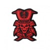 Пачове и велкро панели, аксесоари - Пач 3D PVC Samurai Skull RED