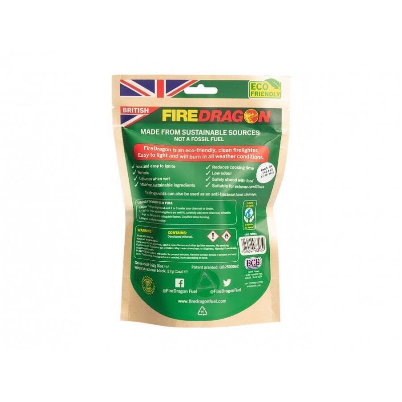 Къмпинг - Горивно блокче Firedragon BCB 6 бр.