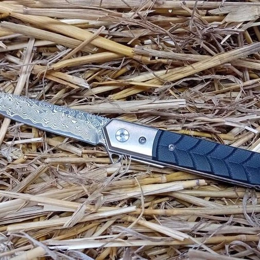 Greatech Knives - Сгъваем нож Greatech /QY2301/ G10 Damascus
