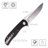Greatech Knives - Сгъваем нож Greatech /QY18038/ D2+G10