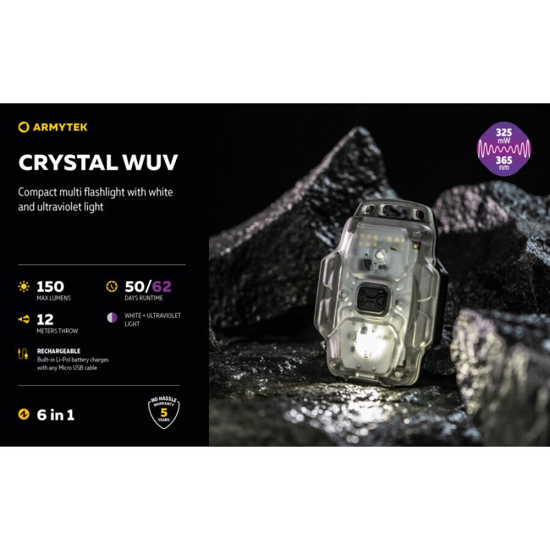 Armytek - Armytek Crystal Grey WUV 150lm