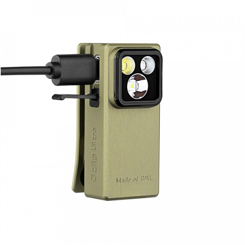 Фенери - Olight Oclip Ultra Olive Green 530lm