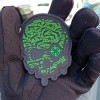 Пачове и велкро панели, аксесоари - Гумена нашивка Target eye skull