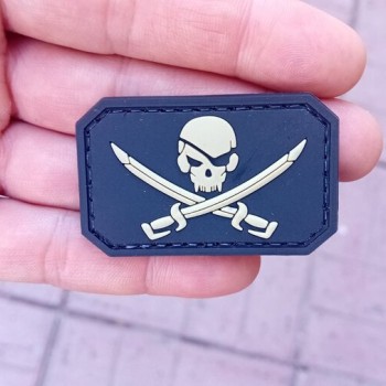 Гумена нашивка Pirate Skull
