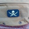 Пачове и велкро панели, аксесоари - Гумена нашивка Pirate Skull