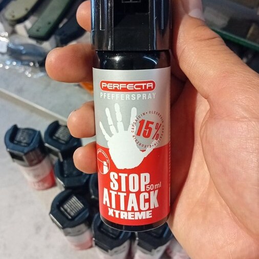 Спрейове - Спрей лютив PERFECTA- Stop Atack 50ml UMAREX - Балистична струя