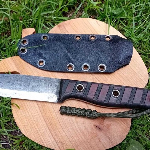Фиксирано острие - Нож ръчна изработка 80CrV2 Working Blades - Bushcraft - BK-01