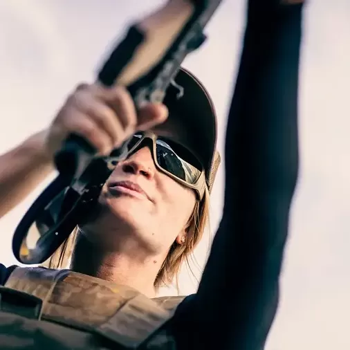 Очила - Тактически очила за стрелба Edge Tactical Hamel (Matte Grey Frame, G15 lens)