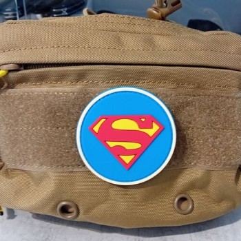 Гумирана нашивка Supermen