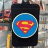 Пачове и велкро панели, аксесоари - Гумирана нашивка Supermen