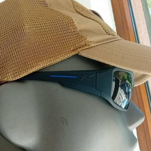 Очила - Тактически очила за стрелба Edge Tactical Hamel (BLUE LINE)