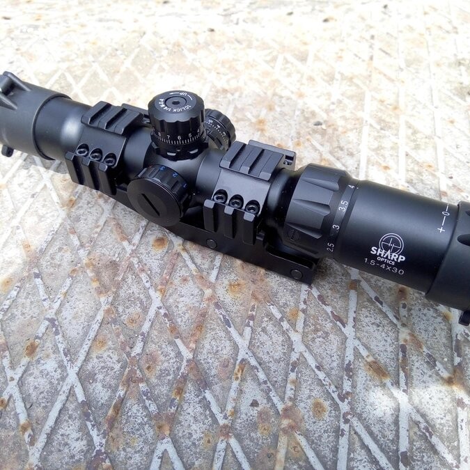Оптики - Ловна оптика Sharp Optics 1,5-4X30