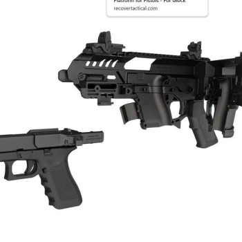 Шаси Recover Tactical P-IX PLUS Modular AR Platform-Glock