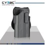 Koбур за Glock 17 с фенер Cytac