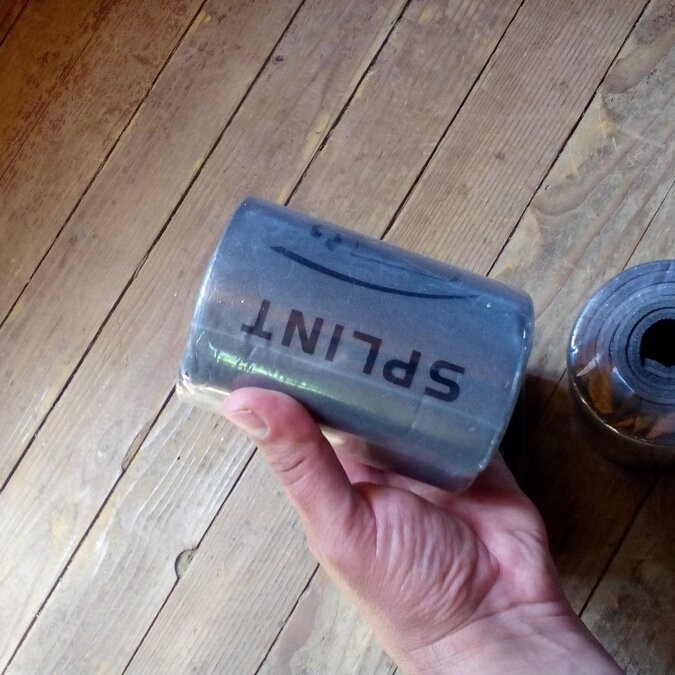 Аксесоари и средства за първа помощ - Пластична алуминиева шина армейски модел.