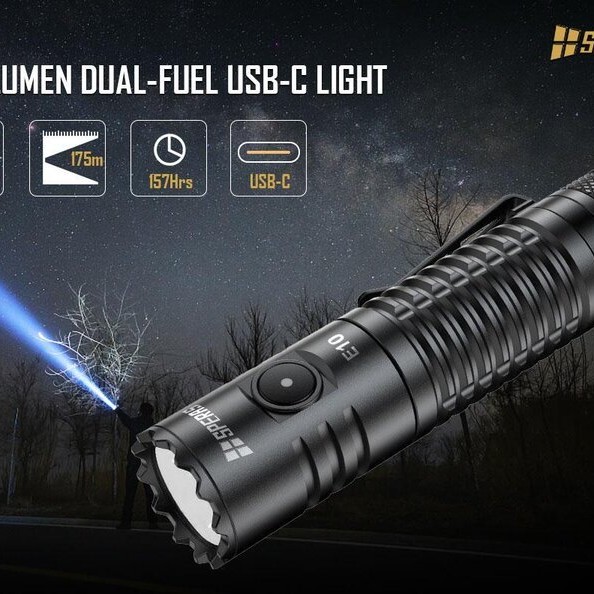 Фенери - Фенер Spears E10 - 1300lm.