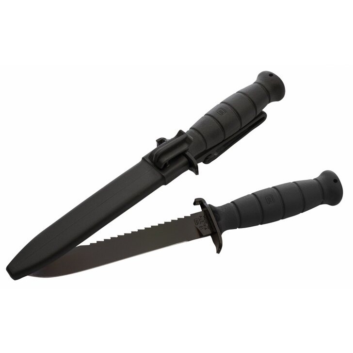 Фиксирано острие - GLOCK НОЖ FIELD KNIFE FM 81 -черен