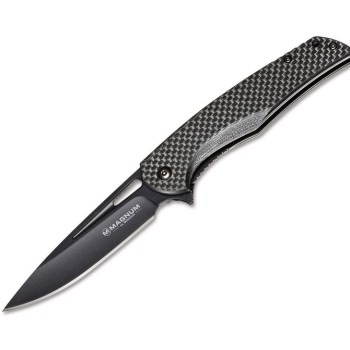 Джобен нож Boker Magnum Black Carbon