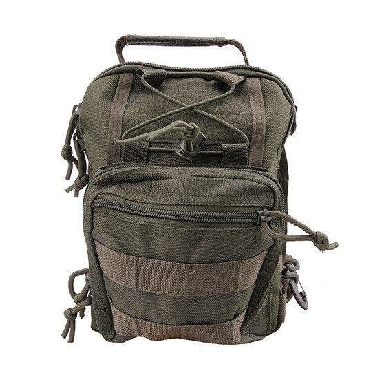 Раници, чанти, джобове - Чанта за рамо GFC - Зелена ( Olive green)