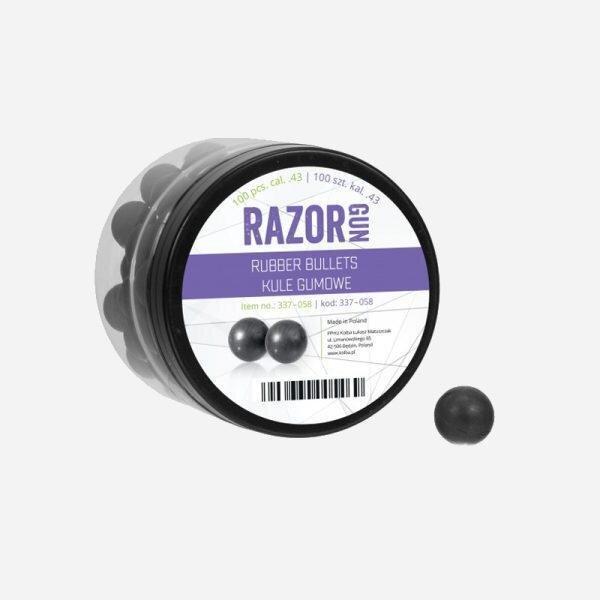 Аксесоари и консумативи - Гумени топчета Razor Gun .43 cal за пистолети Umarex 100бр.