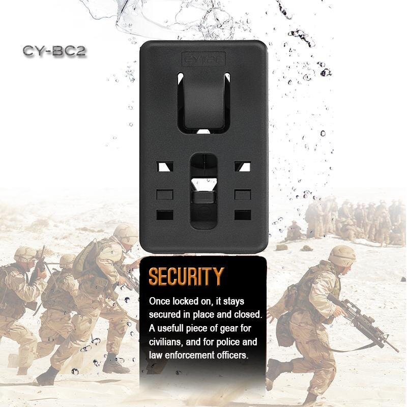 Държачи за пълнители и аксесоари - Kрепеж за колан Amomax, Cytac Tactical Beltloop CY-BC2
