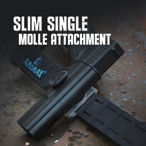Държачи за пълнители и аксесоари - Крепеж за Molle Amomax SLIM Single Molle Attachment