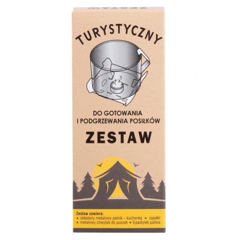 Къмпинг - Туристическа печка Javel Survival с гориво