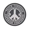 Пачове и велкро панели, аксесоари - Peace through Superior Firepower