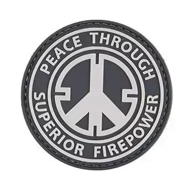 Пачове и велкро панели, аксесоари - Peace through Superior Firepower