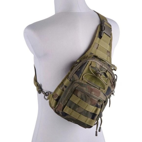 Раници, чанти, джобове - Чанта за рамо GFC - Woodland Camo