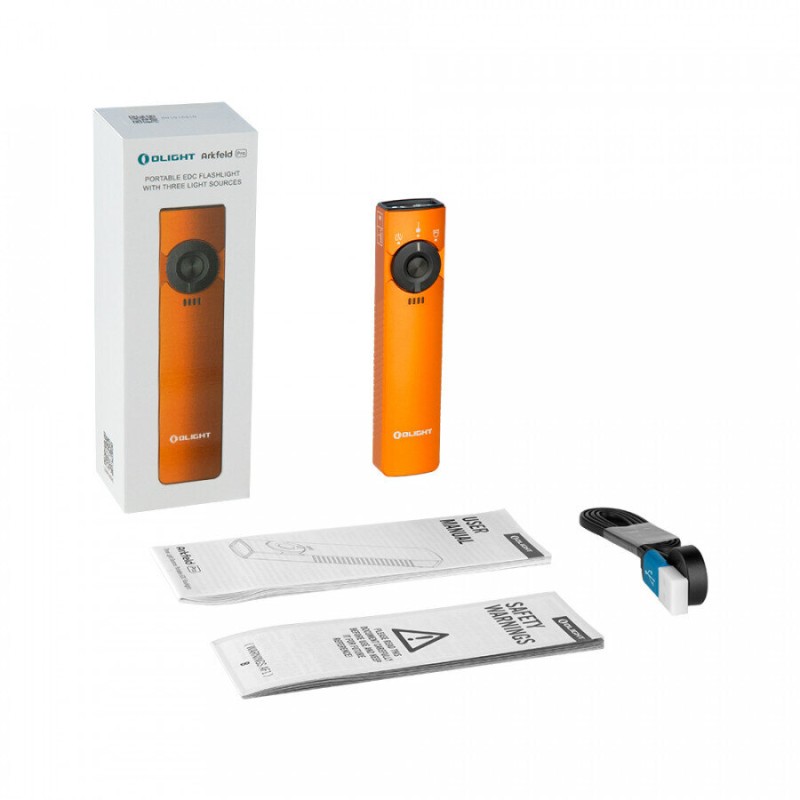 Фенери - Olight Arkfeld Pro 1300lm. Оранжев